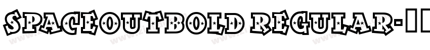 SpaceOutBold Regular字体转换